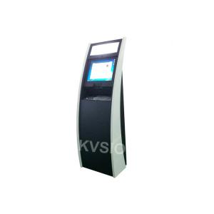China Automated Credit Card Payment  Interactive Information Kiosk With Metal Keyboard / Webcam supplier
