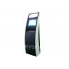 Automated Credit Card Payment Interactive Information Kiosk With Metal Keyboard