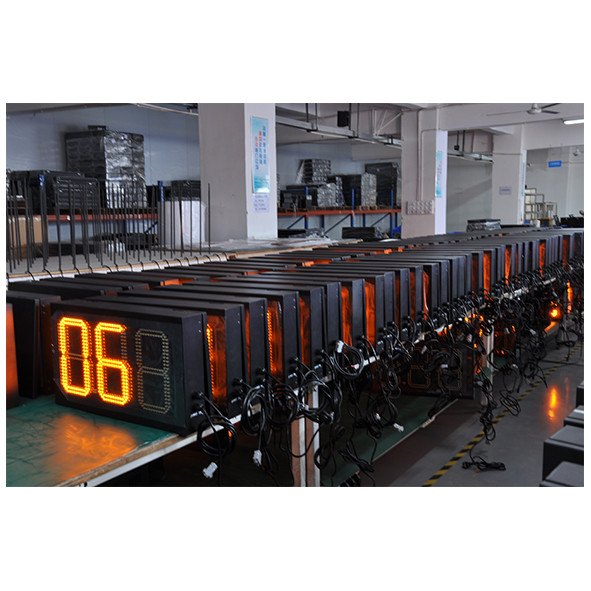 China 8.888 8.889 10 Control 7 Segment Digit Display LED Gas Sign para estação de gasolina 16 polegadas on sale