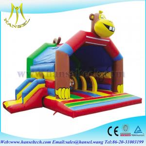 China Hansel popular inflatable slide funny used moonwalks for sale for sale supplier