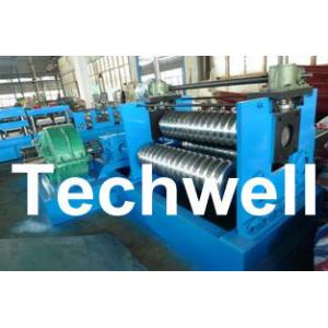 China 0.25 - 4.0mm 3 Sets Rollers Corrugated Sheet Bending Machine With 0 - 10m/min Speed supplier