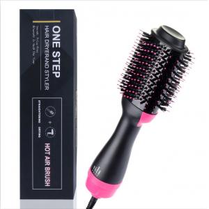 Ionic Hot Hair Brush Dryer , Hair Volumizer Styler For Travel Hotel Salon