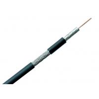 China 14 AWG Solid Bare Copper Coaxial Cable For Satellite TV Low Density PE Dielectric on sale