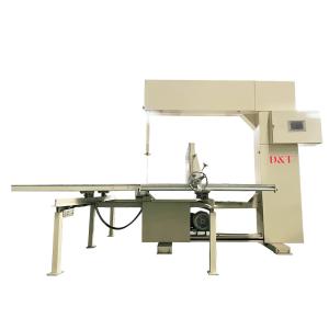 China Máquina de corte vertical manual do OEM para a folha macia rígida da espuma do plutônio de EVA Pearl Cotton supplier