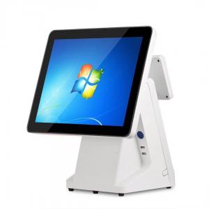 Intel Atom D525 Industrial Touch POS Terminal With 15" And 12" Dual Screens