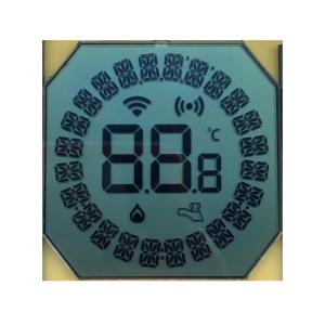 China 4.2 V pantalla LCD transmisora HTN aplicación de pantalla LCD para el control de temperatura supplier