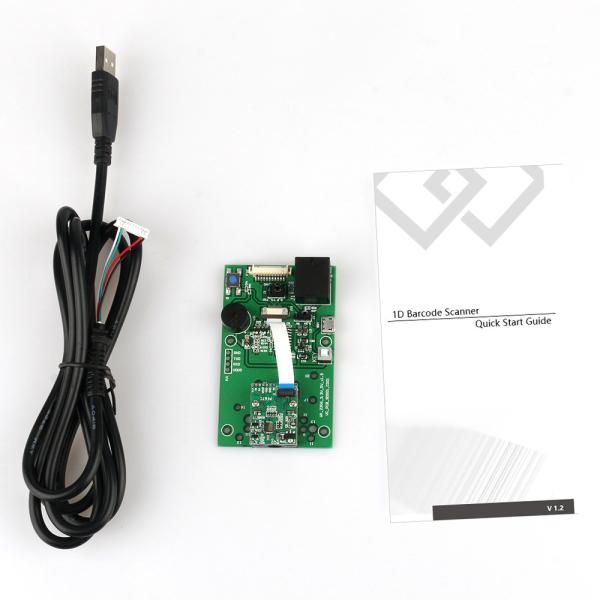32-Bit CPU 1D CCD Barcode Scanner Module OEM USB TTL Interface DE1400