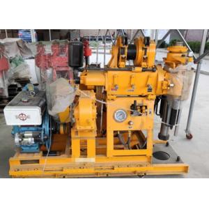China Wheels Mounted Mini Borehole Drilling Machine For Shallow Water Well Gk200 supplier