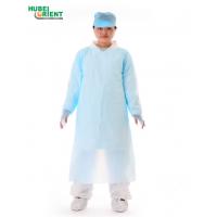 China Free Size Disposable CPE Protective Gown With Long Sleeves on sale