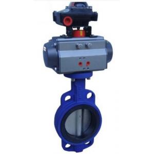 Cast Iron Material Butterfly Valve with Filter reducing pressure and  Air Lubricator