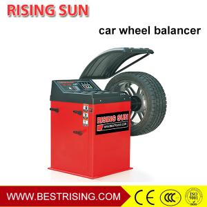 China Semi automatic car tyre balancer for workshop supplier