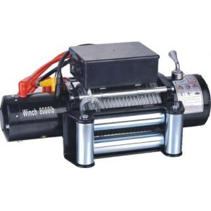 Most popular powerful 12V 8000 lbs electric winch for off road for Jeep Wrangler