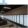 China 4 Door Display Walk in Cooler with Storage Area for Shop Scroll Compressor Technology wholesale