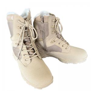 GENUINE LEATHER Midsole High Top Boots Perfect for Winter and Autumn Outdoor Activities