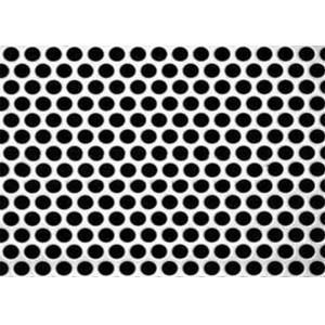 3mm Thick  Aluminum Perforated Metal , Powder Coated Perforated Alum Sheet AA1100