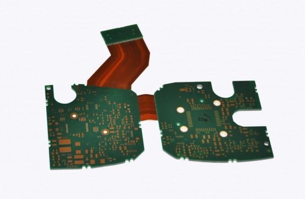 Double Sided 2 oz Copper PCB Rigid Flex Circuit Board Fabrication
