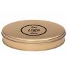 Holiday Cookie Tin Box / Small Metal Round Cookie Box/Food Grade Round Cookie