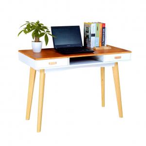 China 0.157m3 Height 75cm Solid Wood Computer Desk MDF Board Finger Joined supplier