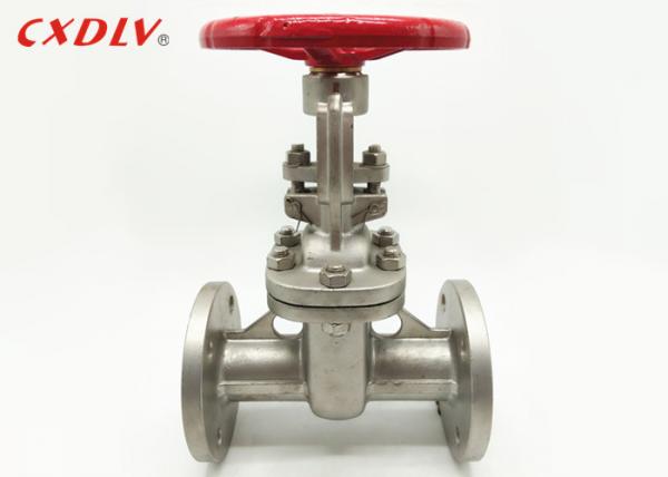 Sluice Resilient Seated Gate Valve Flange End Industrial Grade CF8 CF8M