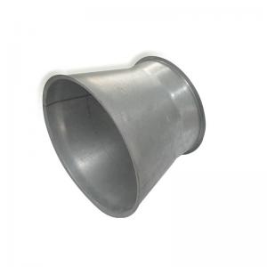 China Flange Reducers Galvanized sheet Dust Extraction Pipe supplier