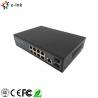 8 Port Ethernet POE Switch Managed Gigabit Auto Sensing 24V 48V Layer 2