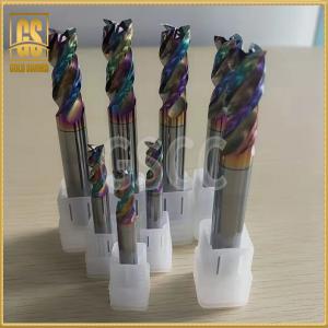 China 3 Blade Uncoated Tungsten Steel End Mill CNC Tool Alloy Knife 55 Degree supplier