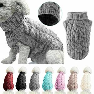 Fashion Pet Clothes Customized Size Cute Dog Clothes For Autumn / Winter