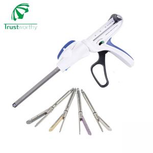 Teardrop Shaped Nail Groove Disposable Linear Cutter Stapler Thoracic Surgery