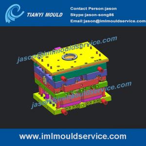 China 1000g thin wall ice-cream containers and lids mould, thin walls Ice Bucket Lids mould supplier
