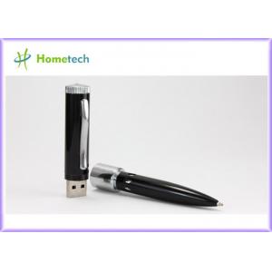 4GB OEM Gift USB Pen Flash Drive / USB Flash Pen Drives,Custom Metal Ballpoint Pen Shape USB Flash Drive