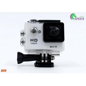Wireless 1080p 60fps Action Camera , W9 170D Lens Recorder Waterproof Hd Video Camera 