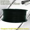 China 3D Printer Filament 1.75mm PETG - Carbon Fiber Black Filament High Strength Filament wholesale