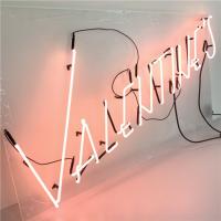 Red pink Valentines Tattoo Neon Sign Board For Home Bar 7.5kv