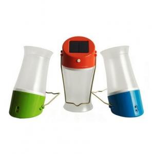 China quality portable solar camping lantern for reading books with LifePo4 battery 9hours lighting time supplier