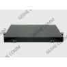 1U HD Rack Mount Fiber Patch Panel With MPO / MTP Cassette Or Adapter Panel