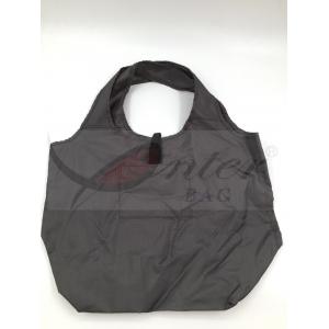 China 210D Polyester Foldable Reusable Tote Bags / Reusable Collapsible Grocery Bags supplier