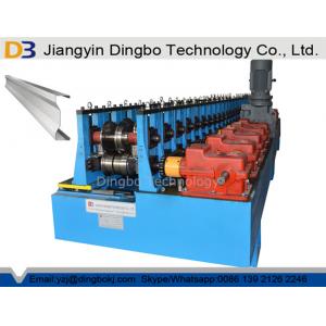 China Customized M Profile Sigma Shape Metal Roll Forming Machine With Gearbox Transmission supplier