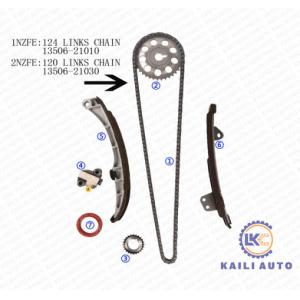 China TOYOTA COROLLA Variable Timing Belt 13506-21010 124L 13540-21010 Engine Timing Chain wholesale