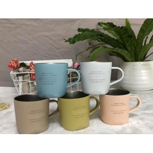 China Colorful Stainless Steel Coffee Mug , Leak Proof Insulated Travel Mug With Handle supplier