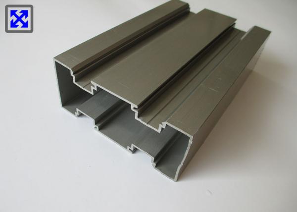 Champagne Color Industrial Aluminum Profile Good Formability For Pipeline