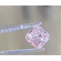 China VVS2 Lab Grown Baby Pink Diamonds Fancy Intense Pink Cushion Loose Diamond on sale