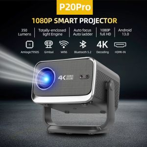 China FLYIN P20 Pro 4K 350Lms 1080P Proyector Full HD Lente de enfoque automático lámpara LCD Android 13 Airplay Uso de cine en casa portátil supplier