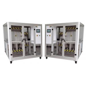 China Remote Controller Rolling Drop Impact Testing Machine With 2 Steel Tumble supplier