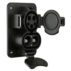China 150A 200A 250A 300A CCS1 AC & DC Combo Socket de recharge EV CCS1 Combo1 Véhicules électriques Connecteur de recharge rapide Entrée supplier