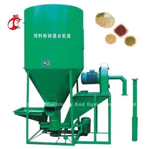 China High Efficiency Animal Feed Processing Machine Mixer And Crusher Combine Machine Iris supplier