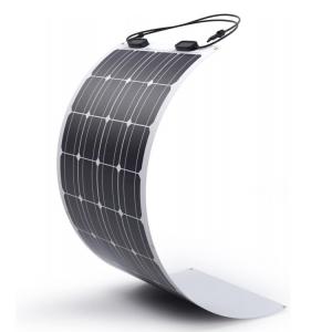 Marine RV Thin 100w Flexible Solar Panel Cell IP68 Waterproof ODM