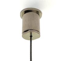 China Nickel Brass Ceiling Light Attachment Hanging Light Fixtures Gripper on sale
