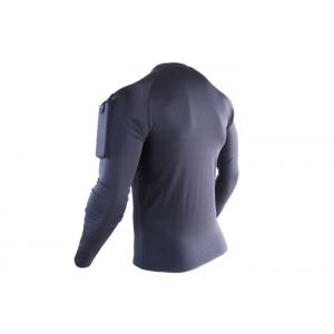 China Long Sleeve Tight Shirt Sport Fitness Quick Dry T - Shirt for Men supplier