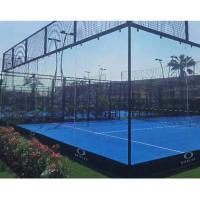 China Padel Tennis Artificial Grass Synthetic Turf Padel Tennis Court on sale
