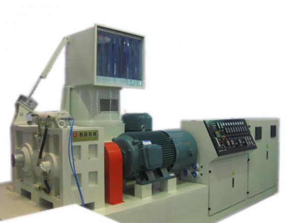 PE PP Plastic Pellet Making Machine Granulating Film Agglomorator Force Feeder